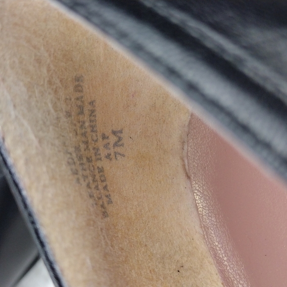 Enzo Angiolini Black Leather Upper Round Toe Mid Heel Buckled Mary Jane Shoe - Picture 11 of 16